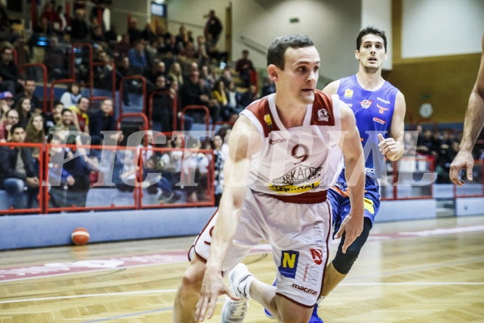 Basketball, ABL 2018/19, Grunddurchgang 9.Runde, Traiskirchen Lions, Kapfenberg Bulls, Benedikt Danek (9)