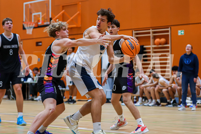 23.10.2024 Österreichischer Basketballverband 2024/25, SLMU19, Vienna Timberwolves vs. Vienna United
