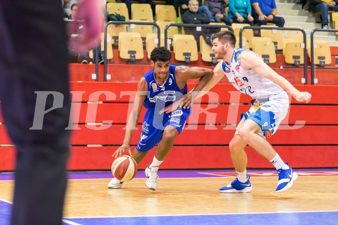 Basketball, ABL 2017/18, Grunddurchgang 7.Runde, Kapfenberg Bulls, Oberwart Gunners, Gregg Denzel (9)