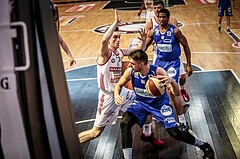 Basketball, ABL 2017/18, Grunddurchgang 36.Runde, BC Vienna, Oberwart Gunners, Benjamin Blazevic (12)