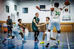 Basketball, Basketball Zweite Liga 2024/25, Grunddurchgang 7.Runde, UDW Alligators, Dornbirn Lions, Steven Kaltenbrunner (8), Berk Mehmed (55), Simon Marek (11)