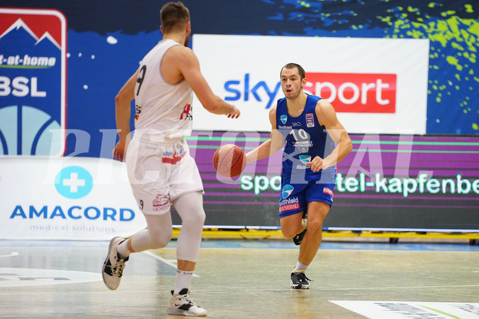 Basketball Superliga 2021/22, Grundduchgang 8.Runde , Kapfenberg Bulls vs. Timberwolves