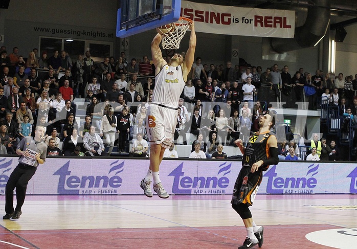 Basketball ABL 2015/16 Grunddurchgang 24.Runde  Güssing Knights vs Fürstenfeld Panthers
