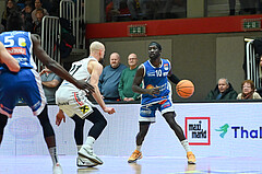 Basketball, Superliga 2023/24, Grunddurchgang 18. Runde, Flyers Wels vs. Oberwart Gunners,
