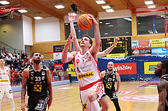 Basketball Superliaga 2024/25, Grunddurchgang 22.Runde Traiskirchen Lions vs. Flyers Wels


