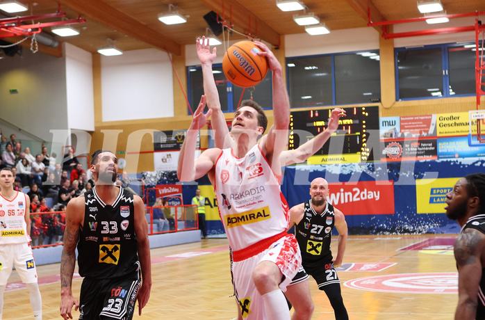 Basketball Superliaga 2024/25, Grunddurchgang 22.Runde Traiskirchen Lions vs. Flyers Wels