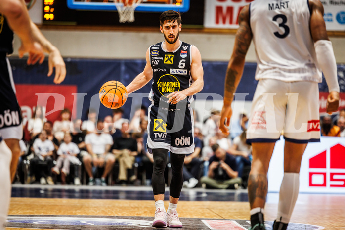 Basketball, win2day Basketball Superliga 2024/25, Playoffs Halbfinale 2. Spiel
, BBC Nord Dragonz, Gmunden Swans, Daniel Friedrich (6)