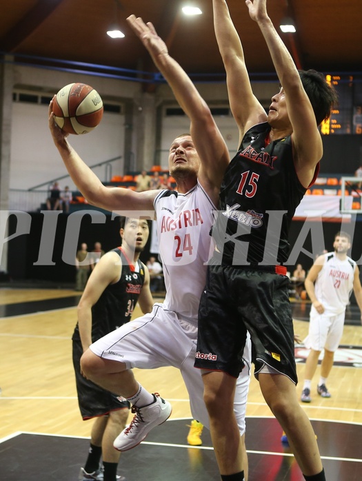 Basketball ÖBV Nationalteam Herrn Team Austria vs. Team Japan



