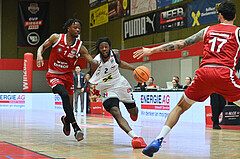 Basketball, Superliga 2024/25, Grunddurchgang 5.Runde, Flyers Wels vs. BC Vienna,
