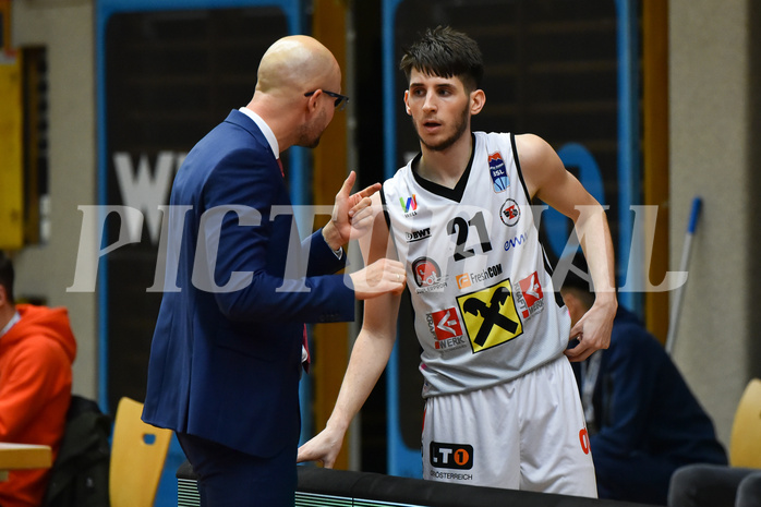 Basketball Superliga 2021/22, Grunddurchgang 16. Runde Flyers Wels vs. SKN St. Pölten