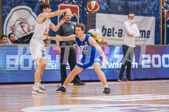 Basketball Basketball Superliga 2020/21, 3. Qualifikationsrunde Traiskirchen Lions  vs. Vienna D.C. Timberwolves
