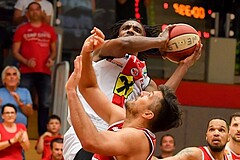 Basketball ABL 2017/18 PlayOff VF1 Flyers Wels vs BC Vienna