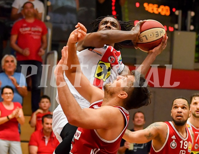 Basketball ABL 2017/18 PlayOff VF1 Flyers Wels vs BC Vienna