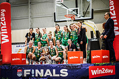 Basketball, Win2Day Basketball Damen Superliga 2023/24, Playoff, Finale Spiel 3, SKN St. Pölten, UBI Graz, 