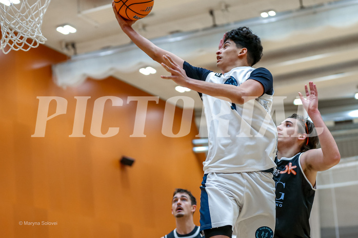 26.01.2025 Österreichischer Basketballverband 2024/25, SLMU19, Vienna Timberwolves vs. Basket Dukes