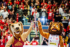 Basketball, Basketball Austria CUP 2023/24, Finale, Traiskirchen Lions, Flyers Wels, feature, Pokal
