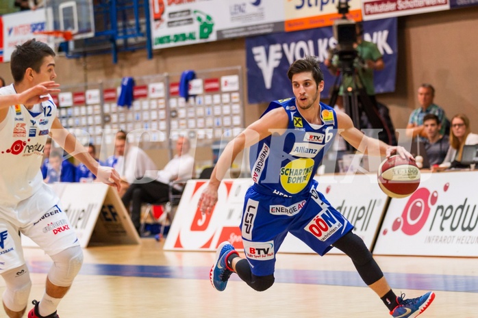 Basketball ABL 2015/16 Grunddurchgang 3.Runde Oberwart Gunners vs. Gmunden Swans