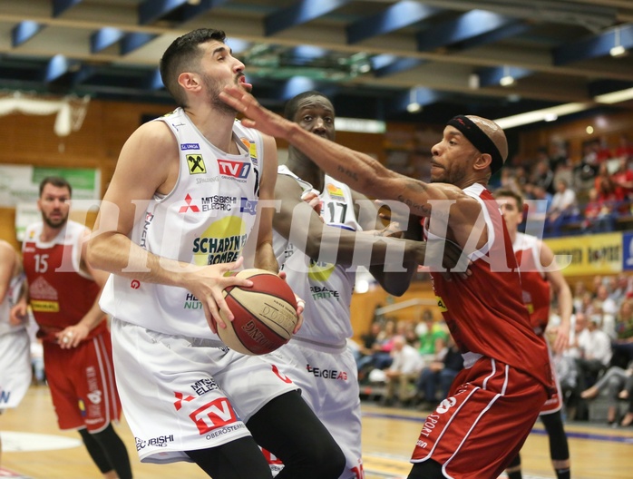 Basketball ABL 2018/19, Playoff VF Spiel 2 Gmunden Swans vs. Traiskirchen Lions


