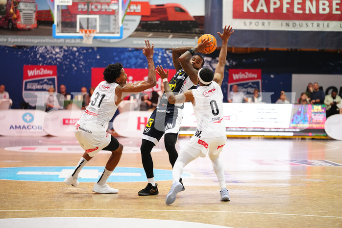 Win2day Basketball Superliga 2024/25, Grunddurchgang, 5. Runde, Kapfenberg vs. Gmunden


