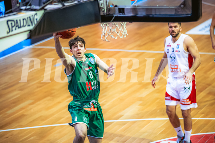 Basketball Basketball Superliga 2021/22, 1. Platzierungsrunde BC GGMT Vienna vs. Kapfenberg Bulls