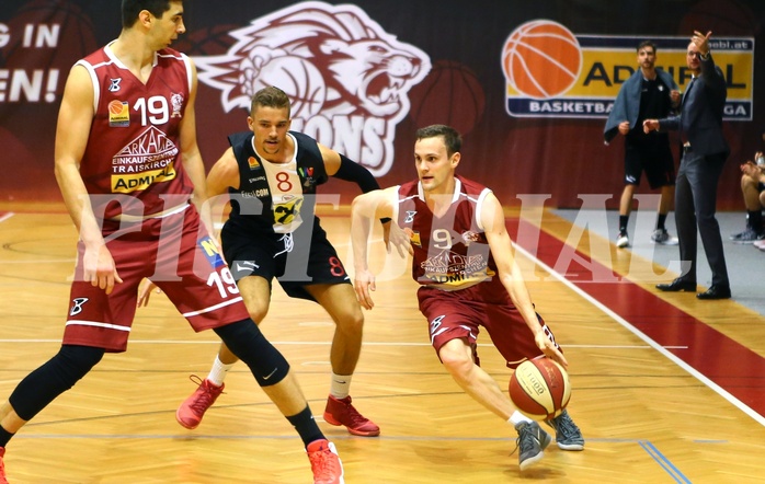 Basketball ABL 2017/18, Grunddurchgang 6.Runde Traiskirchen Lions vs. Flyers Wels


