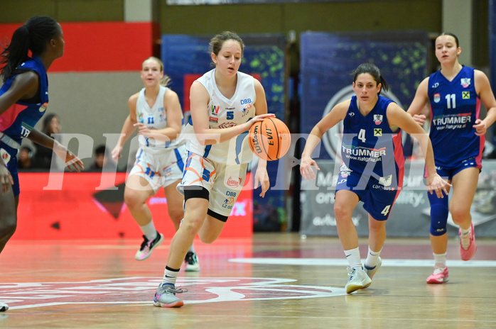 Basketball Superliga 2023/24, Grunddurchgang 7.Runde,
DBB LZ OÖ vs UBSC Graz,

