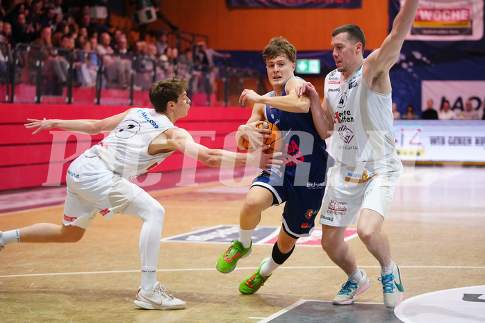 Win2day Basketball Superliga 2023/24, Grunddurchgang, 17. Runde,Kapfenberg vs. BBC Nord


