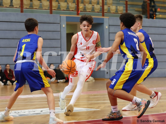 Basketball Superliga 2024/25, SLMU14 Traiskirchen Lions Academy vs. UBSC Juniors


