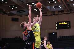 01.04.2023, Graz, Raiffeisen Sportpark Graz, Basketball Superliga 2022/23, 7. Qualifikationsrunde, UBSC Raiffeisen Graz vs. CITIES Panthers Fürstenfeld 