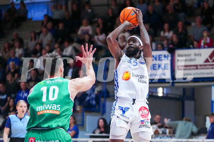 Basketball Superliga 2024/25, Grunddurchgang, 2. Runde, Oberwart vs. Kapfenberg