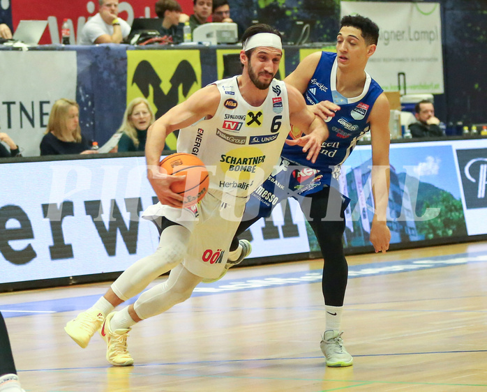 Basketball Superliga 2024/25, Grunddurchgang 22.Runde Gmunden Swans vs. Oberwart Gunners
