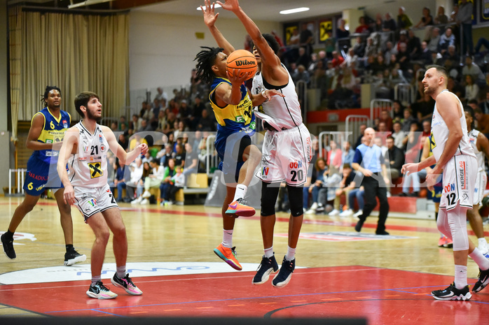 Basketball Superliga 2023/24, Grunddurchgang 6. Runde Flyers Wels vs. UBSC Graz

