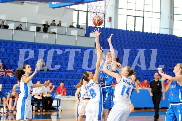 FIBA Europe EC U20 Women Division B Greece vs Great Britain