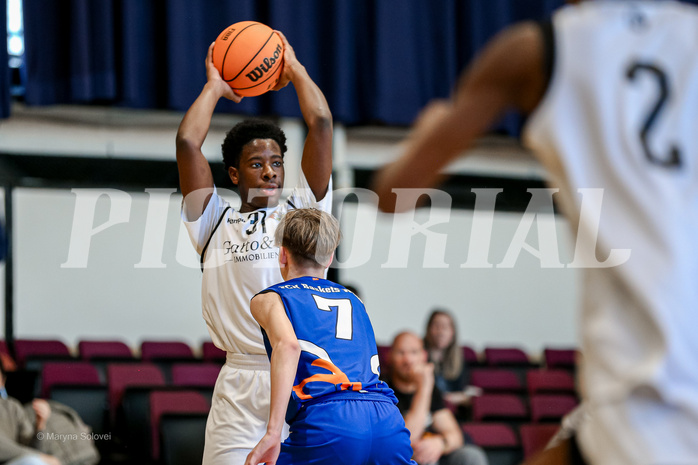 02.03.2025 Österreichischer Basketballverband 2024/25, SLMU16 Basket Flames WAT vs. FCN Baskets Wels