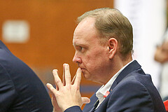 Basketball Superliga 2023/24, 1.Plazierungsrunde Gmunden Swans vs. Klosterneuburg Dukes


