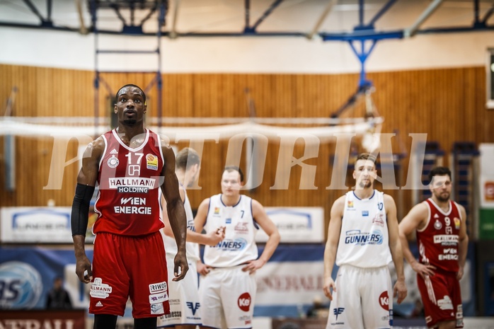 Basketball, ABL 2018/19, Grunddurchgang 21.Runde, Oberwart Gunners, BC Vienna, Adrian Mitchell (17)