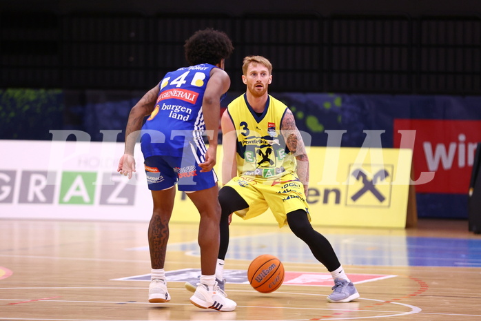 06.01.2025, Graz, Raiffeisen Sportpark Graz, Basketball Superliga 2024/25, Grunddurchgang, Runde 17, UBSC Graz - Oberwart Gunners