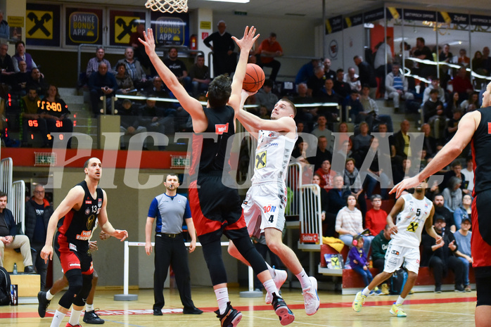 Win2Day Basketball Superliga 2022/23, Grunddurchgang 22.Runde, Flyers Wels vs. BC GGMT Vienna,
