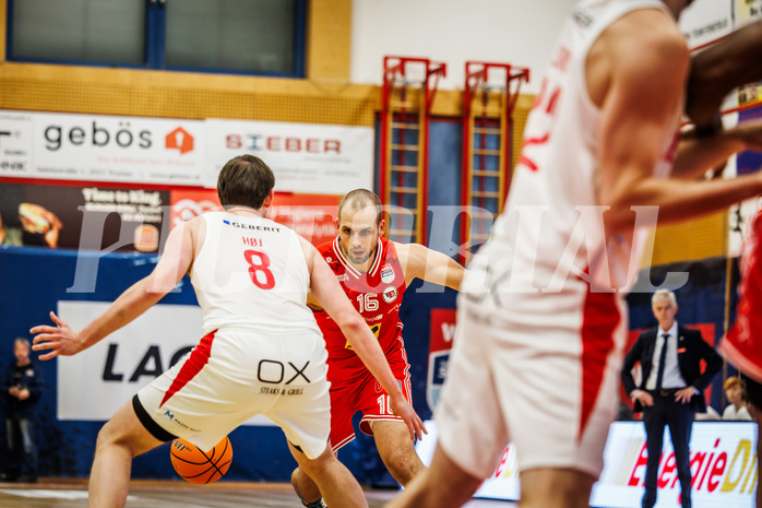 Basketball, win2day Basketball Superliga 2024/25, Grunddurchgang 8.Runde, SKN St. Pölten, Flyers Wels, Renato Poljak (16)