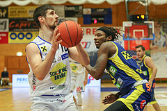 Basketball Superliga 2021/22, Grunddurchgang 7.Runde Gmunden Swans vs. UBSC Graz