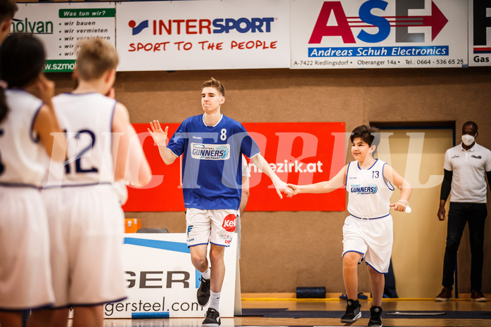 Basketball, bet-at-home Basketball Superliga 2021/22, Platzierungsrunde Spiel 8, Oberwart Gunners, UBSC Graz, 