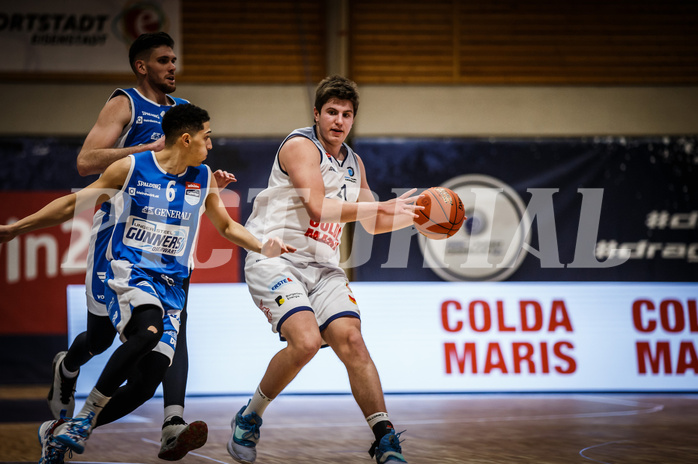 Basketball, Basketball Austria Cup 2022/23, Viertelfinale, BBC Nord Dragonz, Oberwart Gunners, 