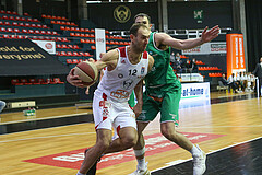 Basketball Superliga 20120/21, Viertelfinale Spiel 4 BC Vienna vs. Kpafenberg Bulls


