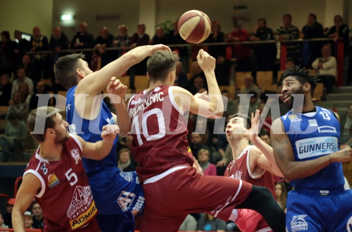 26.12.2017 Basketball ABL 2017/18 Grunddurchgang 13. Runde Traiskirchen Lions vs Oberwart Gunners
