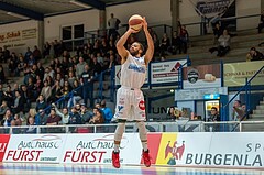 Basketball, ABL 2017/18, Grunddurchgang 21.Runde, Oberwart Gunners, WBC Wels, Louis Dabney Jr. (5)