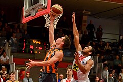Basketball ABL 2017/18 Grunddurchgang 27. Runde Flyers Wels vs BK Dukes Klosterneuburg