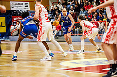 Basketball, Win2Day Superliga 2024/25, 2. Platzierungsrunde, Traiskirchen Lions, Oberwart Gunners, Sebastian Käferle (7)