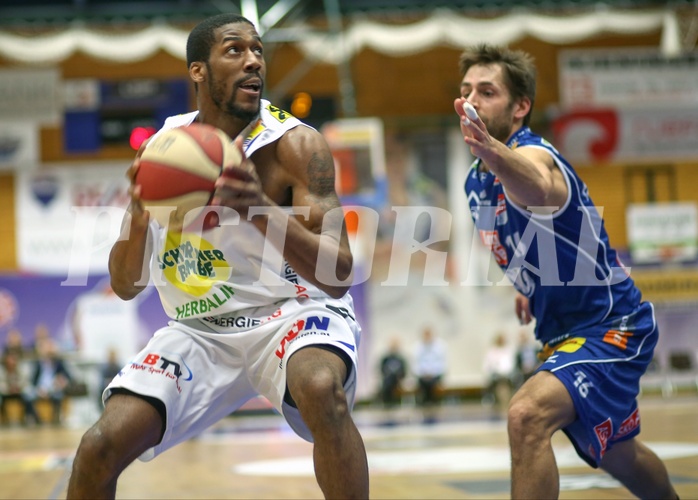 Basketball ABL 2015/16 Grundurchgang 28.Runde Gmunden Swans vs. Kapfenberg Bulls