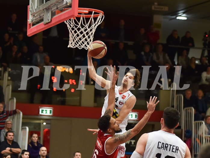 Basketball ABL 2015/16 Grunddurchgang 21.Runde WBC Wels vs BC Vienna