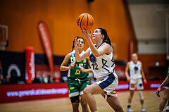 Basketball, Win2Day Basketball Damen Superliga 2023/24, Grunddurchgang 8.Runde, Vienna Timberwolves, UBI Graz, Lilian Schwarzenecker (12)
